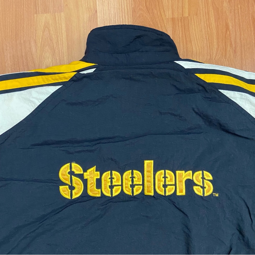 Vintage Starter Men’s NFL Pittsburg Steelers Logo Puffy Jacket Size XL